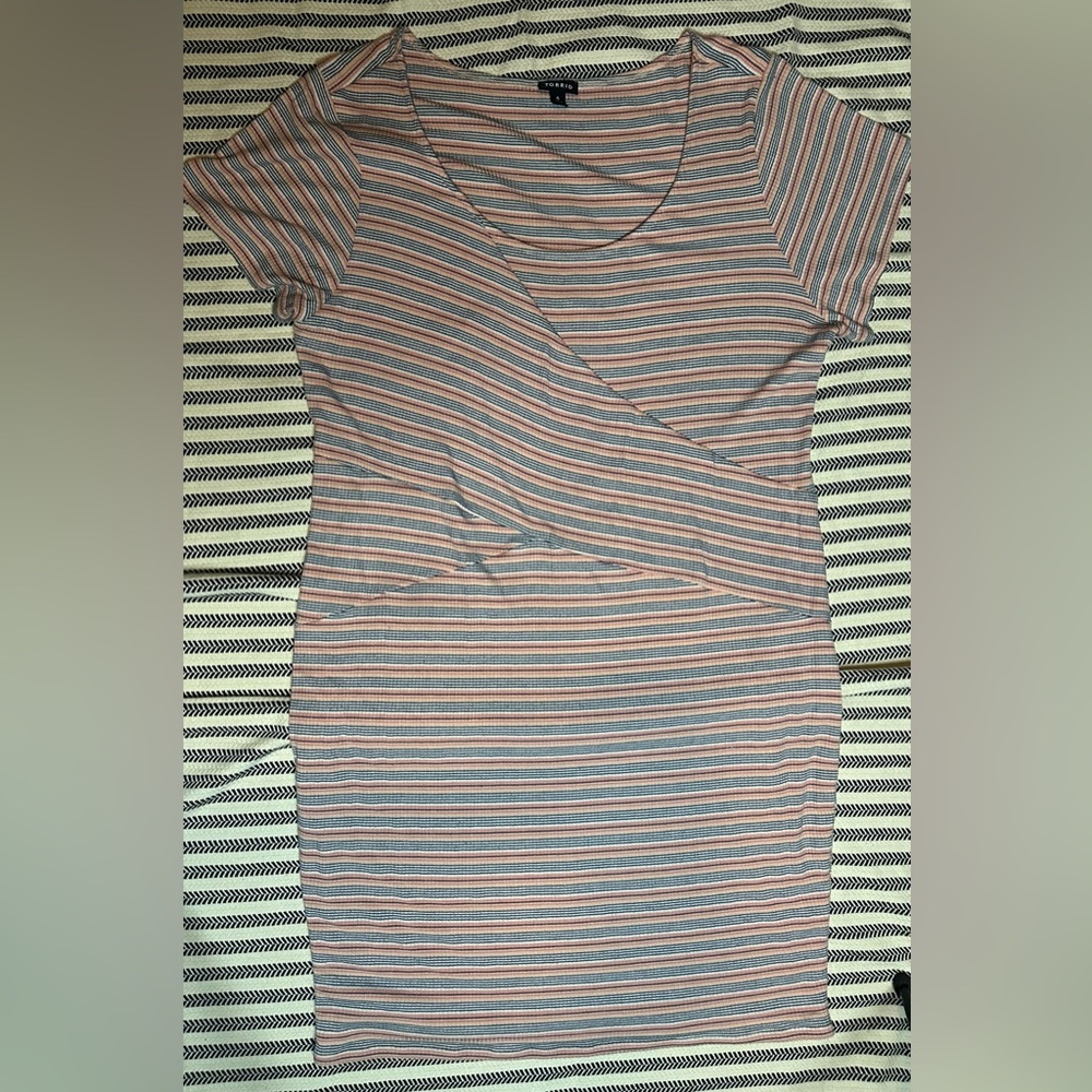 Torrid Multicolor‎ Striped Top